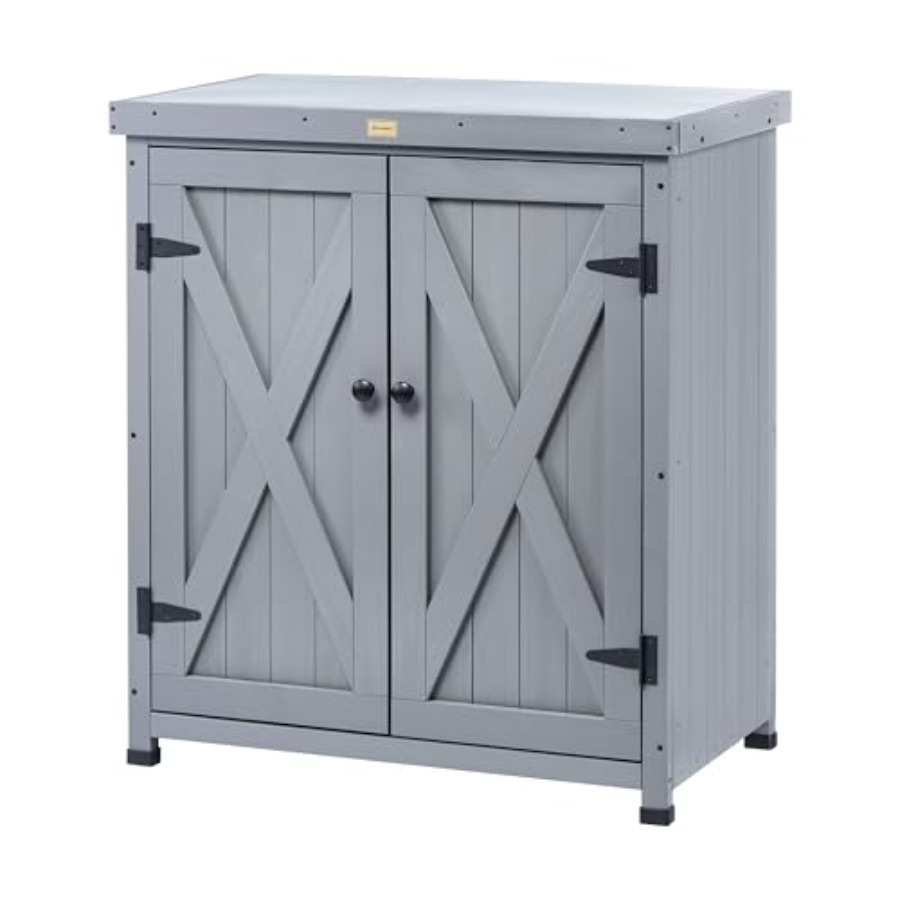 Garden Bench Metal - Armadietti da esterno resistenti alle intemperie