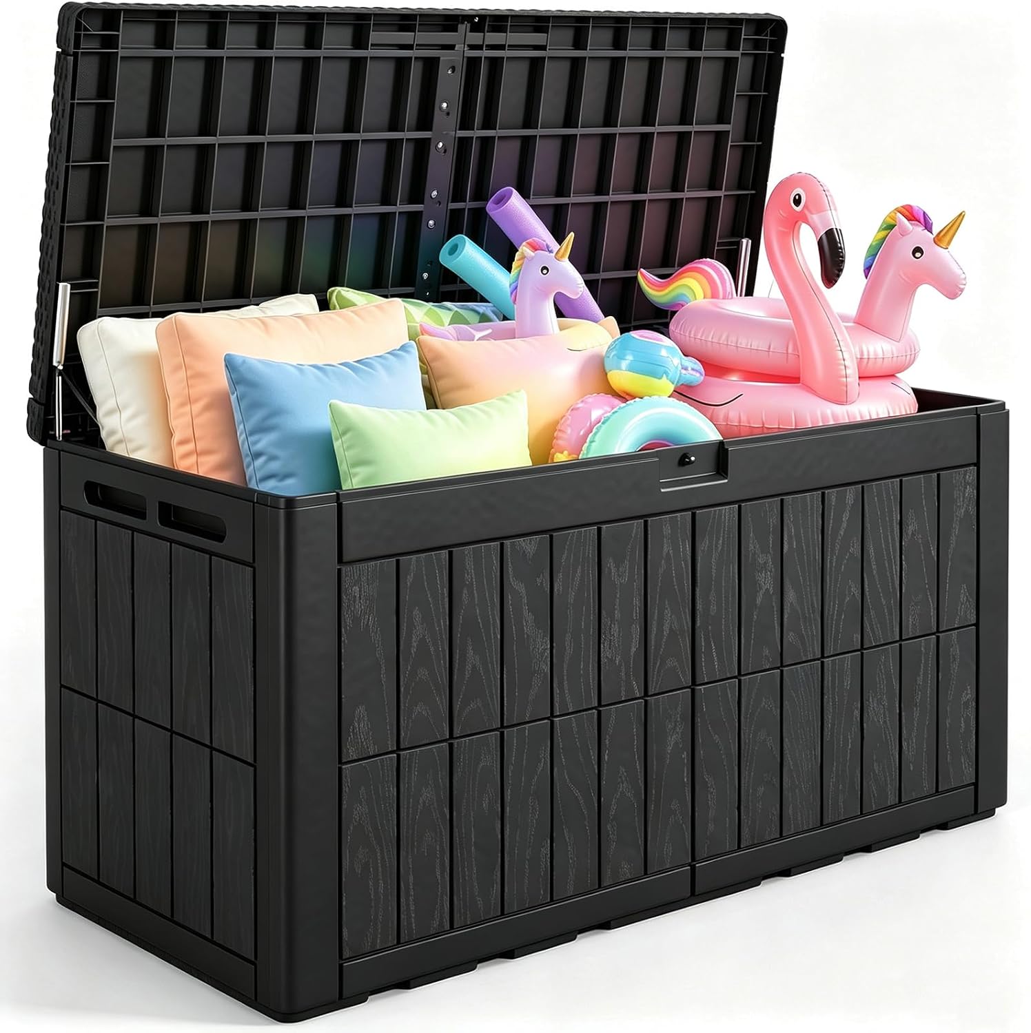 Outdoor Furniture Resin - Contenitore da Esterno Grande da 120