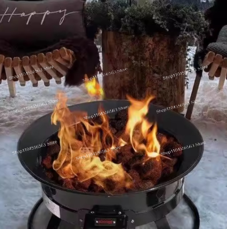 Outdoor Furniture And Fire Pit - Braciere Portatile a Propano 58.000 BTU,