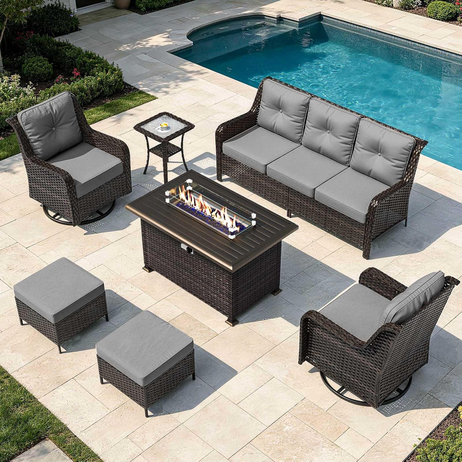 Outdoor Furniture Bali - Set di Mobili da Patio a