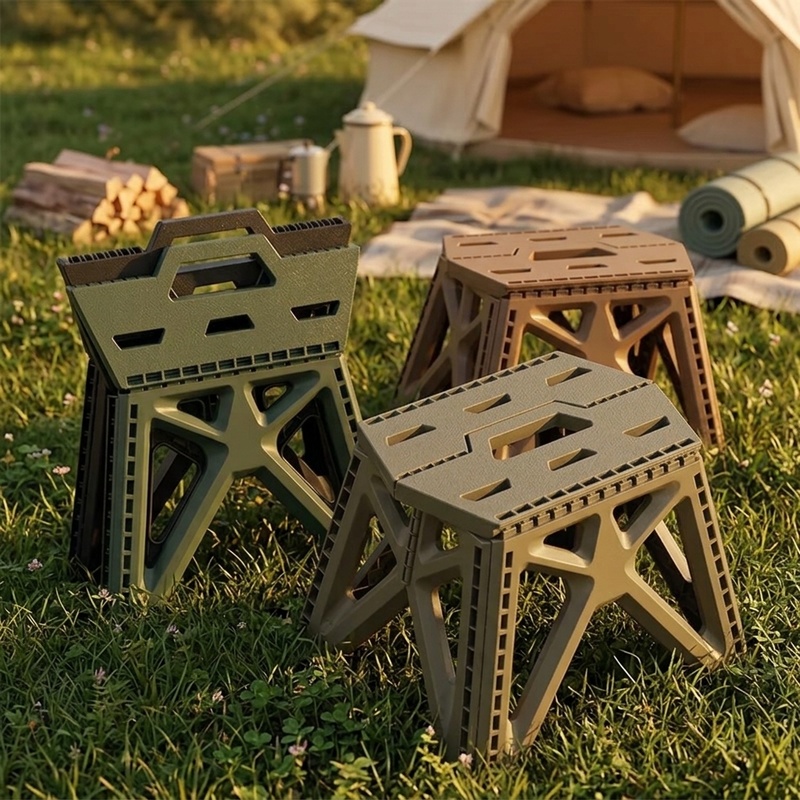 Outdoor Furniture Polywood - Sedia Pieghevole Portatile ad Alta Resistenza,