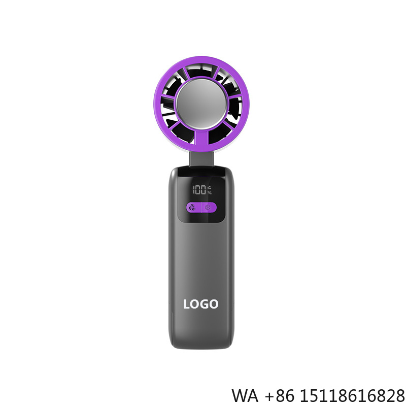 Outdoor Furniture Small - Ventilatore Portatile USB Ricaricabile ad Alta