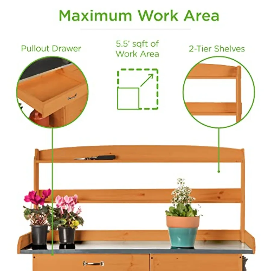Banco da Lavoro per Giardinagg - Garden Bench Metal recensione e prezzo