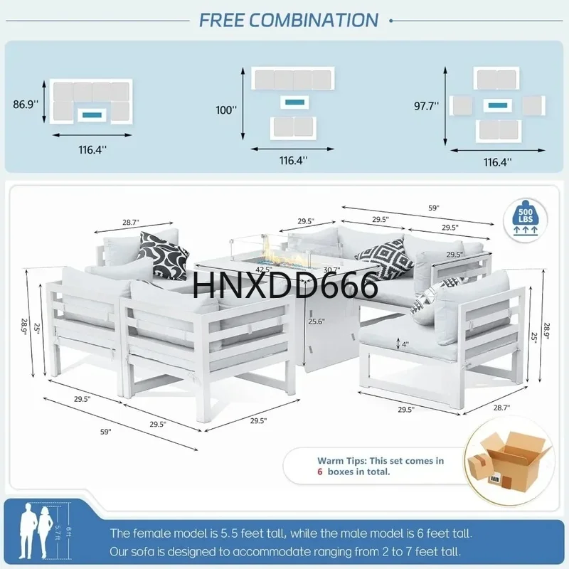 Set da conversazione per ester - Outdoor Furniture And Fire Pit recensione e prezzo