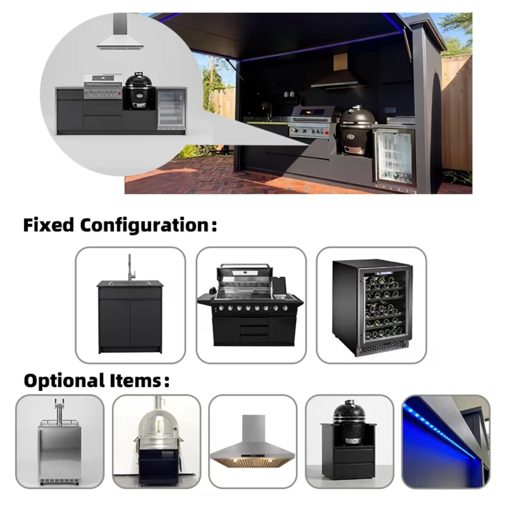 Nuovo Design Modulo Cucina Est - Outdoor Furniture Kitchener recensione e prezzo
