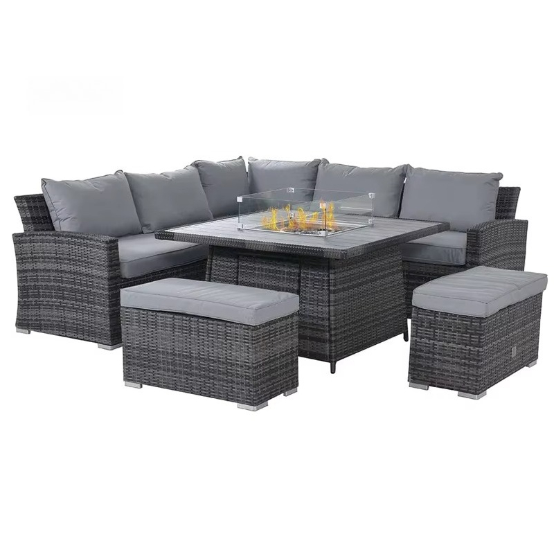 Set di mobili da esterno per p - Outdoor Furniture And Fire Pit recensione e prezzo