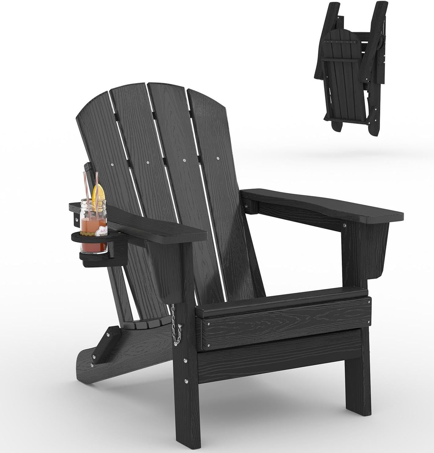 Sedia Adirondack Pieghevole in - Outdoor Furniture And Fire Pit recensione e prezzo