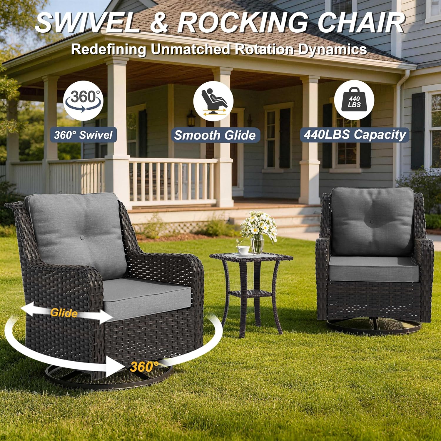 Set di Mobili da Patio a 7 Pez - Outdoor Furniture Bali recensione e prezzo