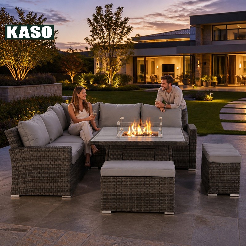 Set di Mobili da Giardino Mode - Outdoor Furniture And Fire Pit recensione e prezzo