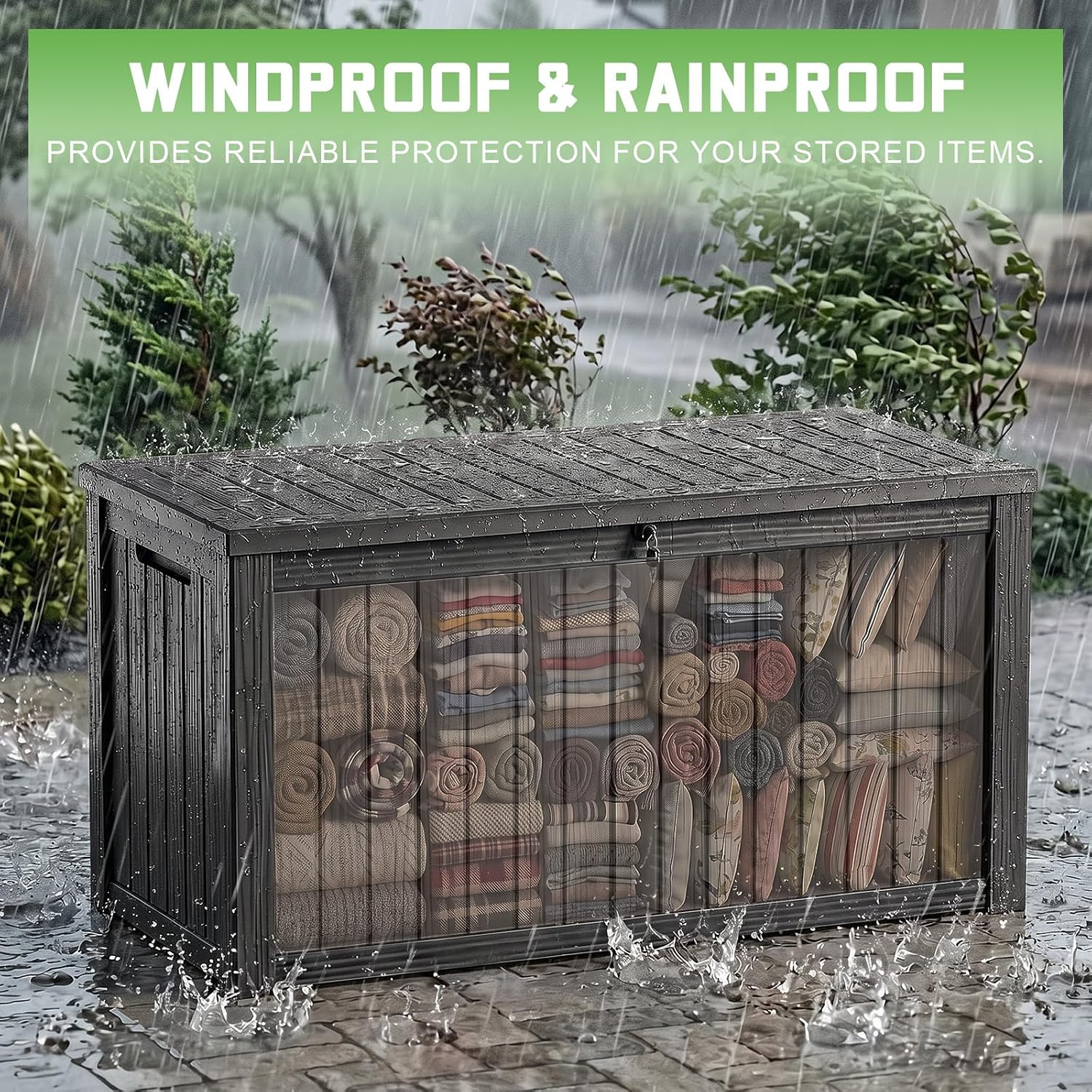 Cassa da Esterno in Resina da  - Outdoor Furniture Resin recensione e prezzo