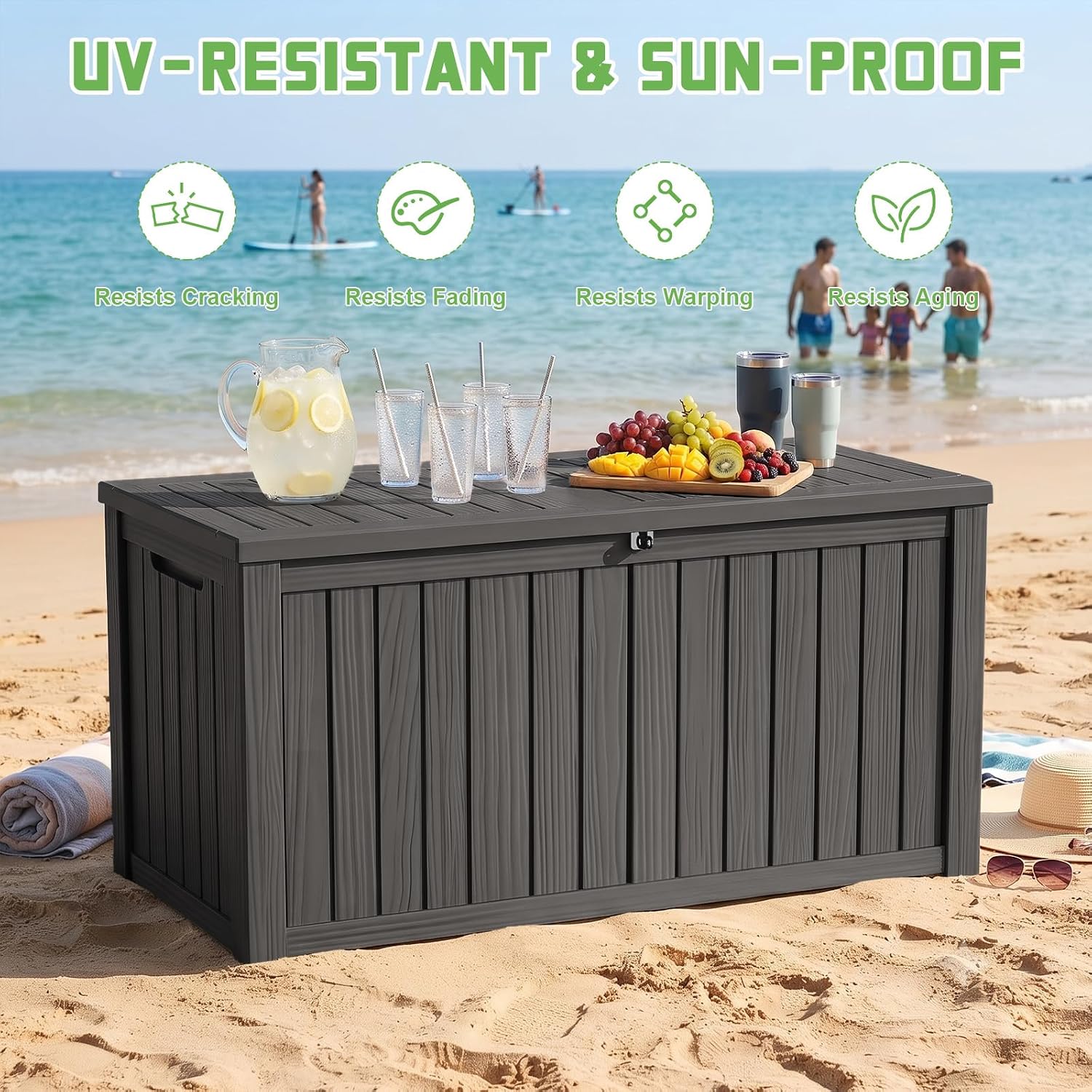 Cassa da Esterno in Resina da  - Outdoor Furniture Resin recensione e prezzo