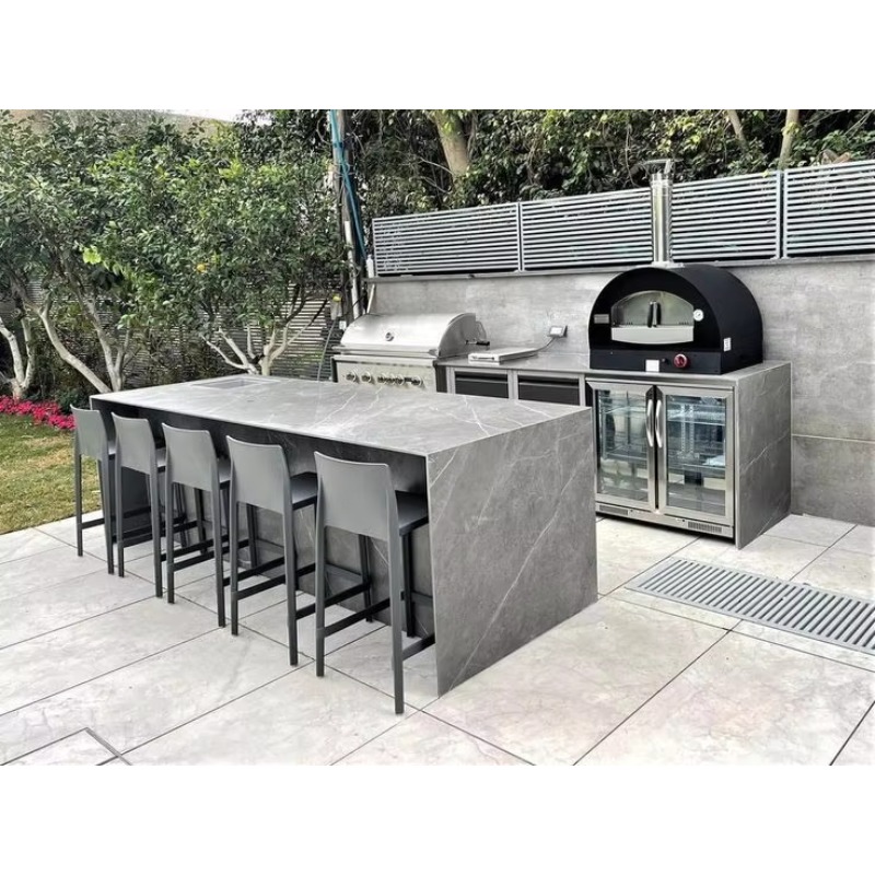 Cucine e Bar da Esterno Neri 2 - Outdoor Furniture Kitchener recensione e prezzo