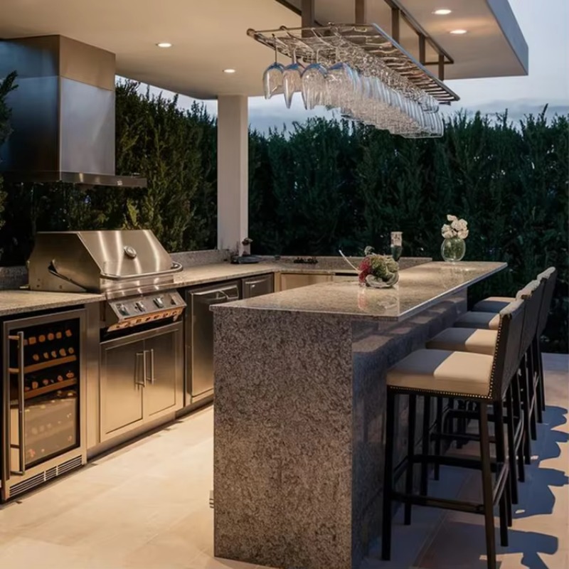 Cucine e Bar da Esterno Neri 2 - Outdoor Furniture Kitchener recensione e prezzo