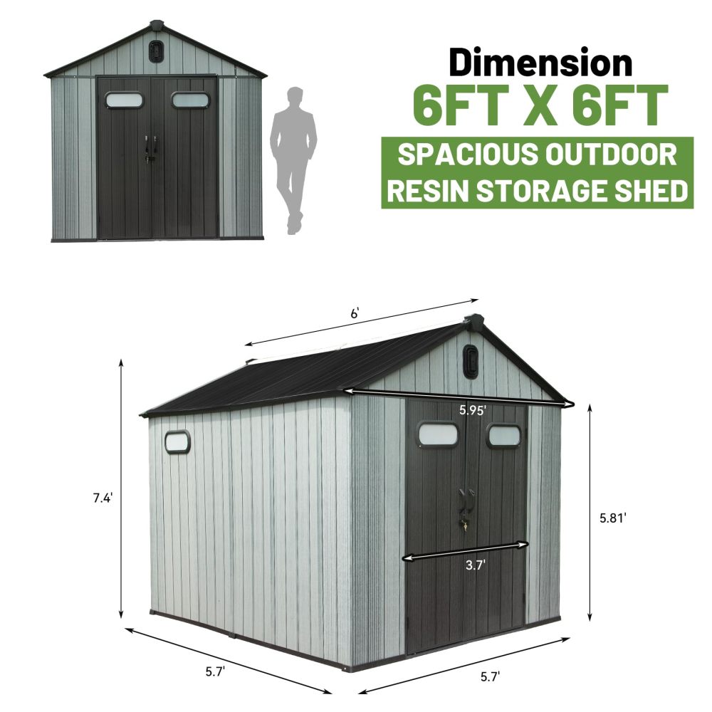 Capanno da esterno in resina,  - Outdoor Furniture Resin recensione e prezzo
