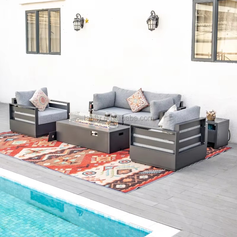 Set di Mobili da Giardino per  - Outdoor Furniture And Fire Pit recensione e prezzo