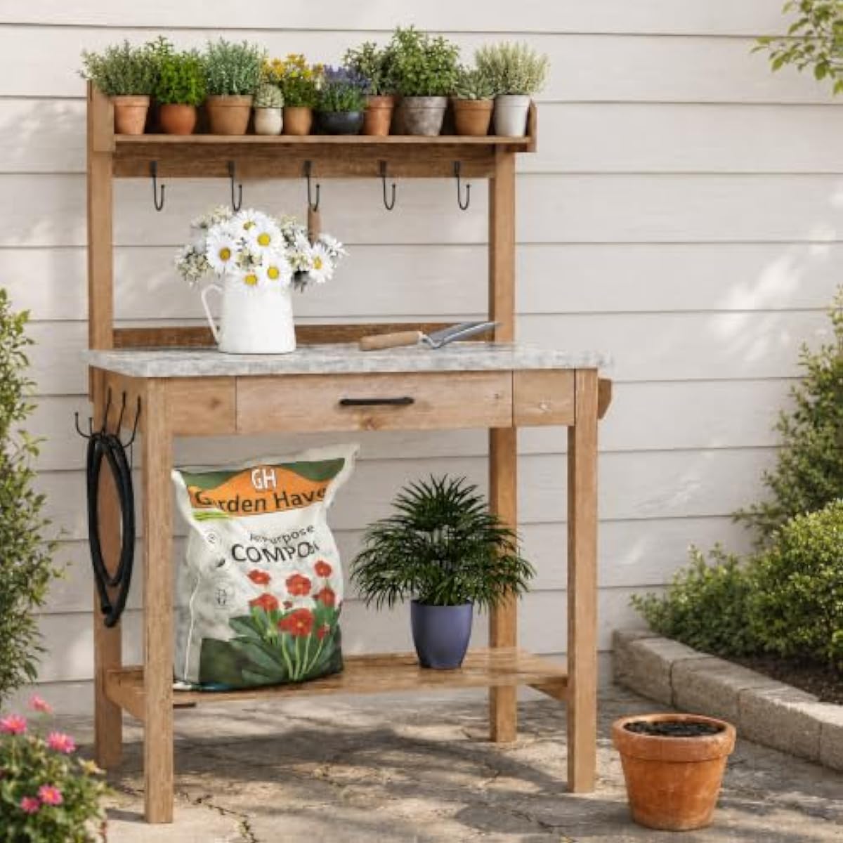Banco da Giardinaggio per Este - Garden Bench Metal recensione e prezzo