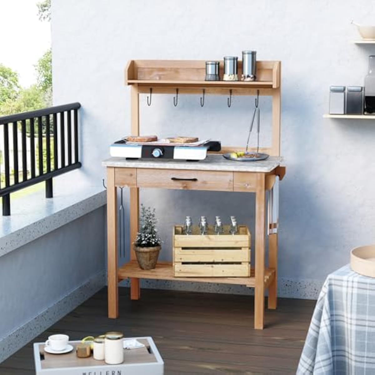 Banco da Giardinaggio per Este - Garden Bench Metal recensione e prezzo
