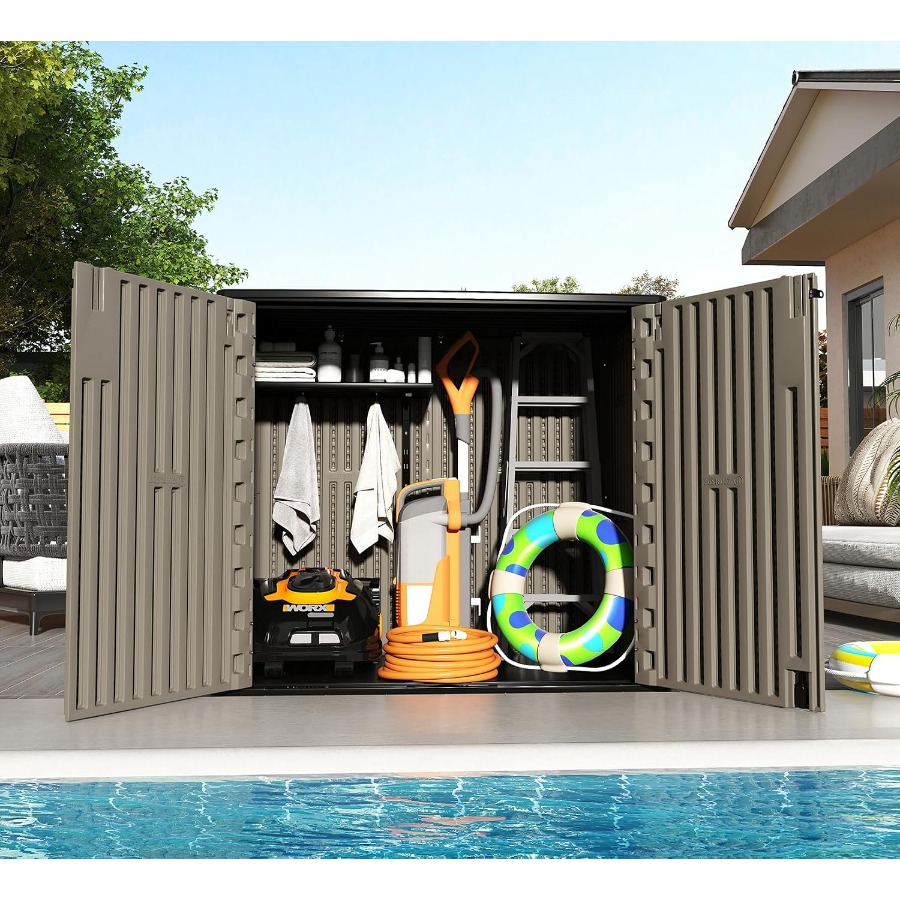 Capanno da esterno per riporre - Outdoor Furniture Resin recensione e prezzo