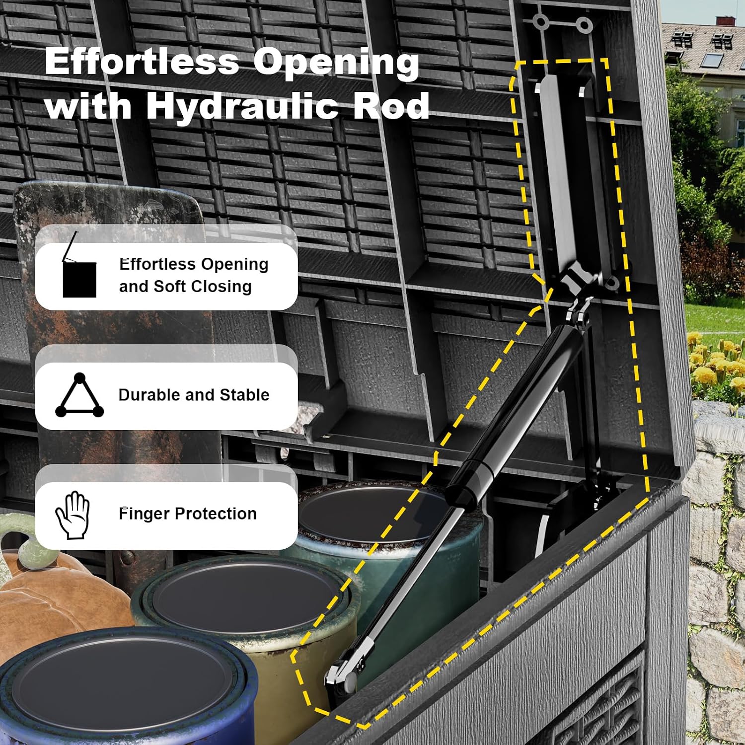 Grande Contenitore da Esterno  - Outdoor Furniture Resin recensione e prezzo